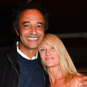 Yannick Noah et sa compagne Isabelle Camus - Soirée de gala des 20 ans de l'association "Fête le Mur" de Yannick Noah au Chalet des Iles à Paris le 9 novembre 2016. © Coadic Guirec/Bestimage