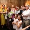 Exclusif - Olivier et Julia de Funès - Inauguration du musée Louis De Funès, dédié à la carrière cinématographique de l'acteur Louis De Funès. Le musée ouvrira ses portes au public le jeudi 1er août. Saint Raphaël, le 31 juillet 2019. Le musée présente aussi des archives familiales.