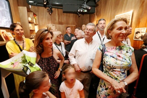 Exclusif - Julia de Funès et son frère Olivier de Funès - Inauguration du musée Louis De Funès, dédié à la carrière cinématographique de l'acteur Louis De Funès. Le musée ouvrira ses portes au public le jeudi 1er août. Saint Raphaël, le 31 juillet 2019. Le musée présente aussi des archives familiales.