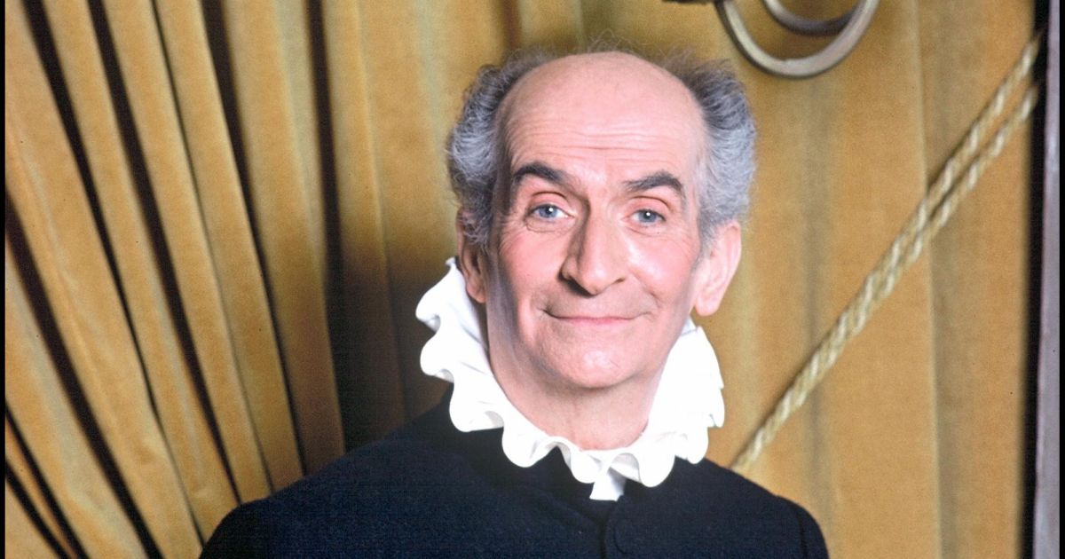 Avare Louis De Funes Image d'archives de Louis de Funès dans L'avare, Paris, le 8 février