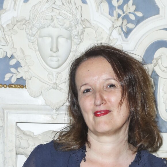 Anne Roumanoff - Présentation de la nouvelle collection Arthus Bertrand à la Grande Chancellerie de la Légion d'Honneur à Paris, le 3 juin 2019. © Olivier Borde/Bestimage