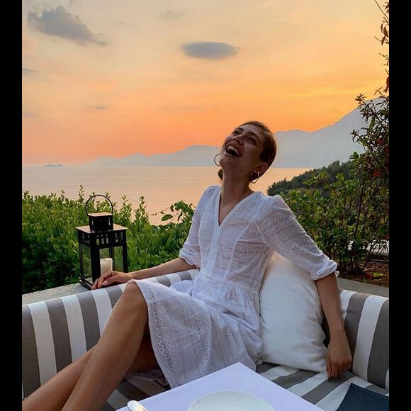 Le mannequin Valentina Sampaio. Août 2019.