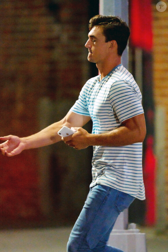 Gigi Hadid et Tyler Cameron sortent d'un rendez-vous à New York le 4 août 2019. 04/08/2019 - New York