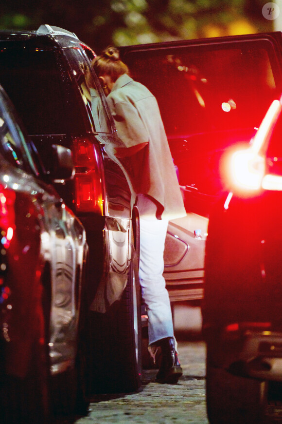 Gigi Hadid et Tyler Cameron sortent d'un rendez-vous à New York le 4 août 2019. 04/08/2019 - New York