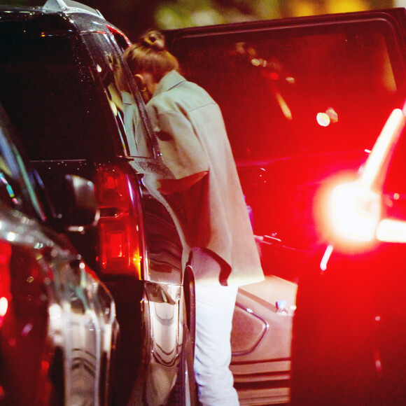 Gigi Hadid et Tyler Cameron sortent d'un rendez-vous à New York le 4 août 2019. 04/08/2019 - New York
