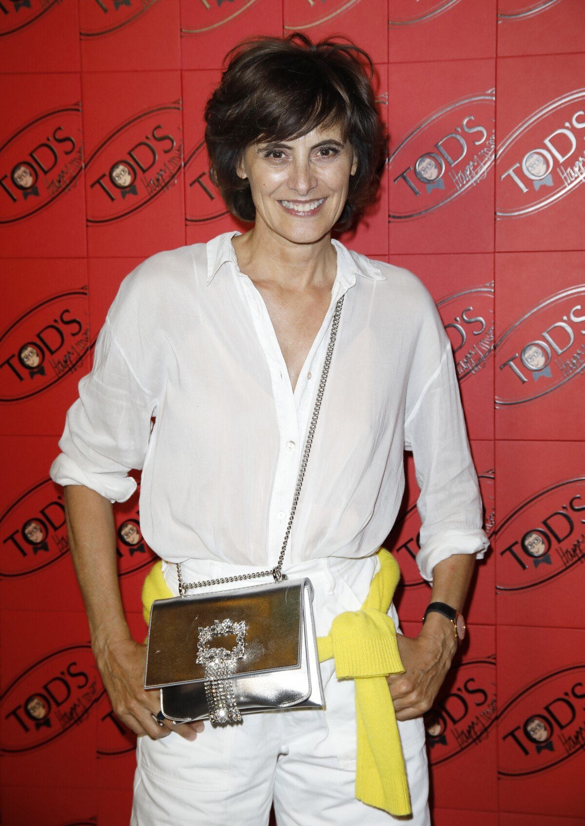 photo ines de la fressange au photocall de la soirée tod s x alber