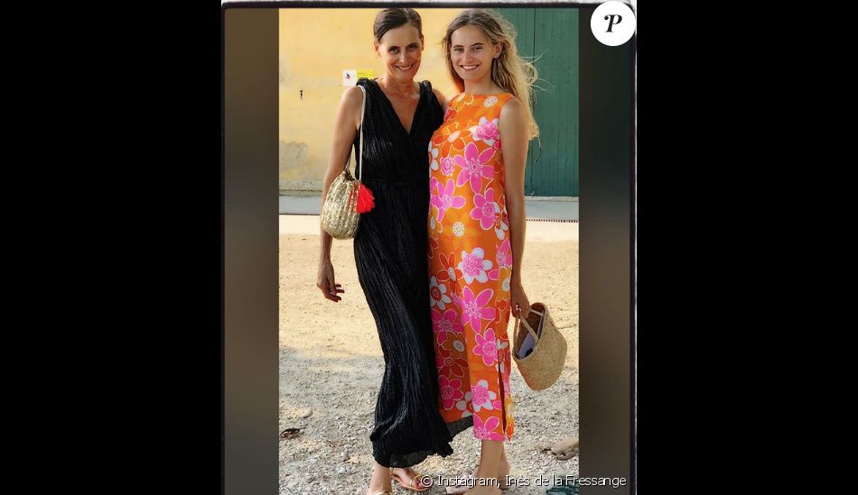 Ines De La Fressange Et Sa Fille Violette Sur Instagram Le 30 Juin 19 Purepeople