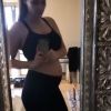 Marine Lloris, enceinte, dévoile son ventre rond sur Instagram. Le 29 Mai 2019.