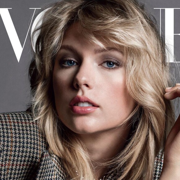 Taylor Swift en couverture de "Vogue", édition américaine, numéro de septembre.