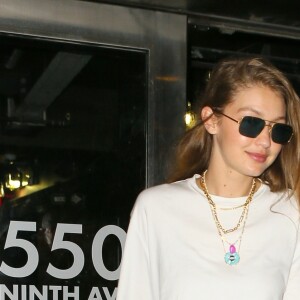 Gigi Hadid est allée faire du bowling à New York, le 5 août 2019