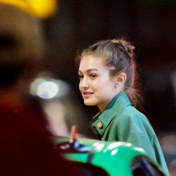 Exclusif - Gigi Hadid et Tyler Cameron sortent d'un rendez-vous à New York le 4 août 2019. 04/08/2019 - New York