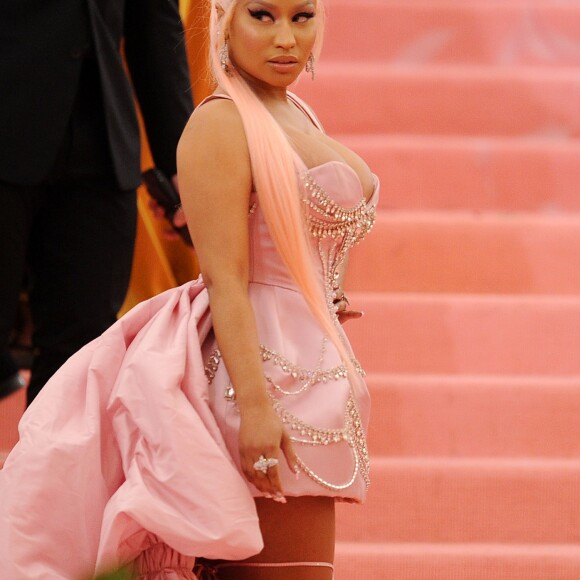 Nicki Minaj - Arrivées des people à la 71e édition du MET Gala sur le thème "Camp: Notes on Fashion" au Metropolitan Museum of Art à New York, le 6 mai 2019.