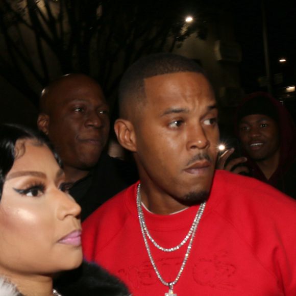 Nicki Minaj arrive à la soirée Sundays Grammy au club Argyle à Hollywood le 10 février 2019.