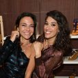 Exclusif - Sandra Sisley et Laurie Cholewa - Soirée d'ouverture de la terrasse Sandra &amp; Co à Cannes, le 14 mai 2019. En ce premier jour de ce 72ème Festival de Cannes, la Suite Sandra &amp; Co by Sandra Sisley, signe un retour des plus prometteurs. L'incontournable suite Sandra&amp;Co, après cinq années consécutives au succès retentissant, change d'emplacement pour sa 6ème édition et ouvre ses portes dans un lieu emblématique cannois, au 2 Boulevard de la Croisette. Cette soirée d'ouverture, nous à permis de découvrir ce nouveau lieu privilégié aux allures de garden party autour d'une coupe de champagne la célèbre maison de "Perrier Jouët", partenaire officiel de La Suite Sandra and Co, ainsi que les nombreux showrooms au sein de la suite, Loox, les sandales tropeziennes Kjacques et le corner Pulsion dernier né de la marque Peugeot Motocycles. © Pierre Perusseau/Bestimage