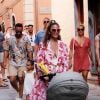 John Legend et Chrissy Teigen en vacances en famille avec leurs enfants à Porto Venere, le 4 juillet 2019. Promenade et dégustation de glaces sont au programme de ce séjour sous le soleil italien. Porto Venere. 4 juillet 2019.