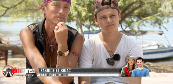 Fabrice et Briac - "Pékin Express 2019", le 29 août 2019 sur M6.