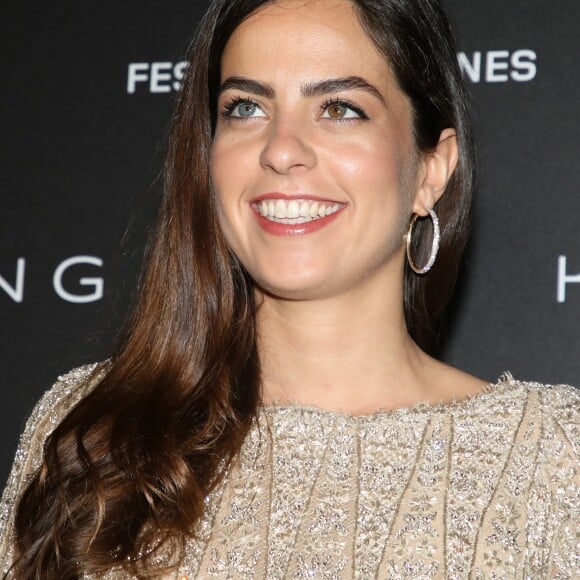 Anouchka Delon - Photocall de la soirée Kering "Women In Motion Awards", Place de la Castre, lors du 72e Festival International du Film de Cannes. Le 19 mai 2019.