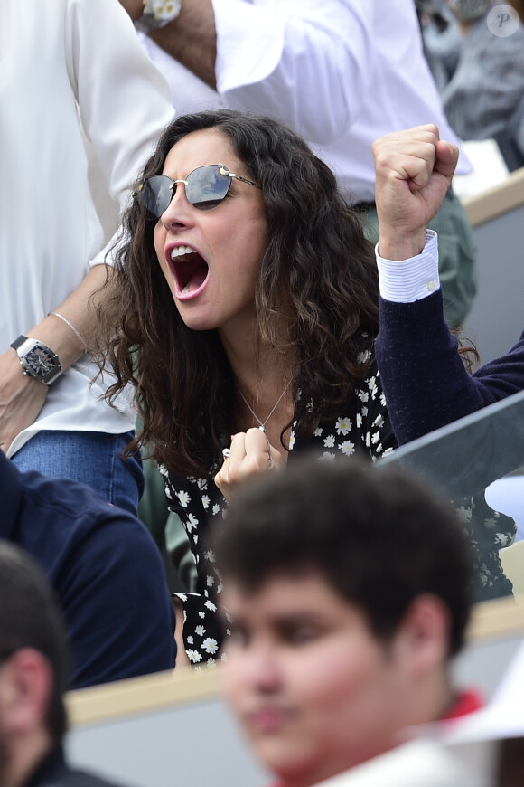 Xisca Perello - People dans les tribunes lors de la finale messieurs des internationaux de France de tennis de Roland Garros 2019 à Paris le 9 juin 2019. © JB Autissier/Panoramic/Bestimage