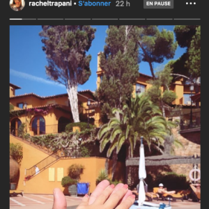 Rachel Legrain-Trapani sur Instagram, Lloret de Mar, le 21 août 2019.