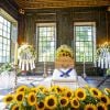 Le cercueil contenant la dépouille de la princesse Christina des Pays-Bas, décédé le 16 août 2019 à 72 ans, a été installé dans le Dôme de Fagel au palais Noordeinde à La Haye le 20 août 2019, avant ses obsèques deux jours plus tard.