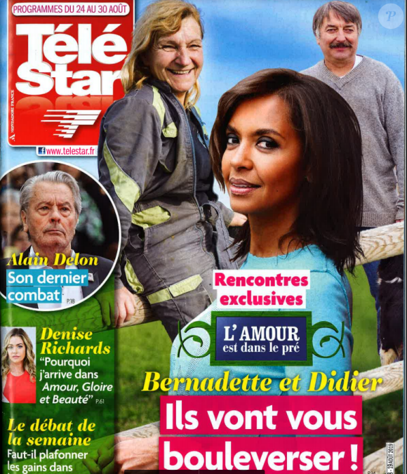 Magazine "Télé Star" en kiosques lundi 19 août 2019.