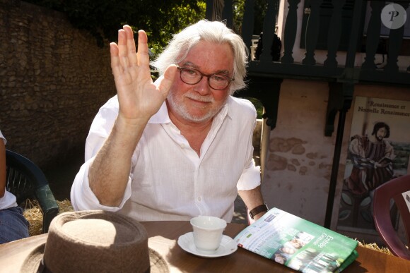 Christian Rauth - 2ème édition du salon littéraire " Les Ecrivains Chez Gonzague Saint Bris " à Chanceaux-près-Loches. Le 25 août 2019. © Cedric Perrin / Bestimage