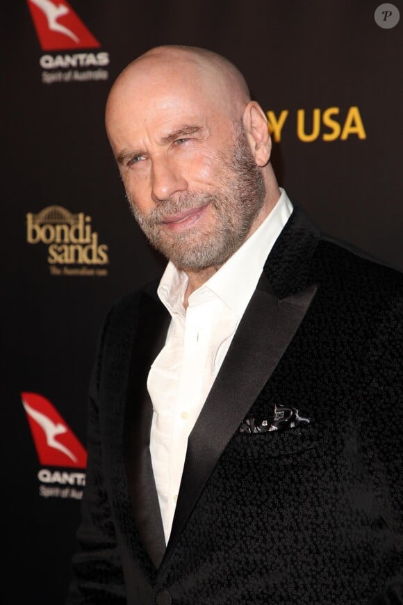 John Travolta - Les célébrités posent lors du "16th Annual G'Day USA Black Tie" à Culver City le 26 janvier 2019.