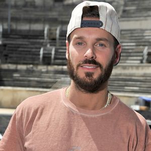 Exclusif - Matt Pokora (M Pokora) lors de l'enregistrement de l'émission "La Chanson de l'Année 2019" aux Arènes de Nîmes, le 16 mai 2019. © Guillaume Gaffiot/Bestimage