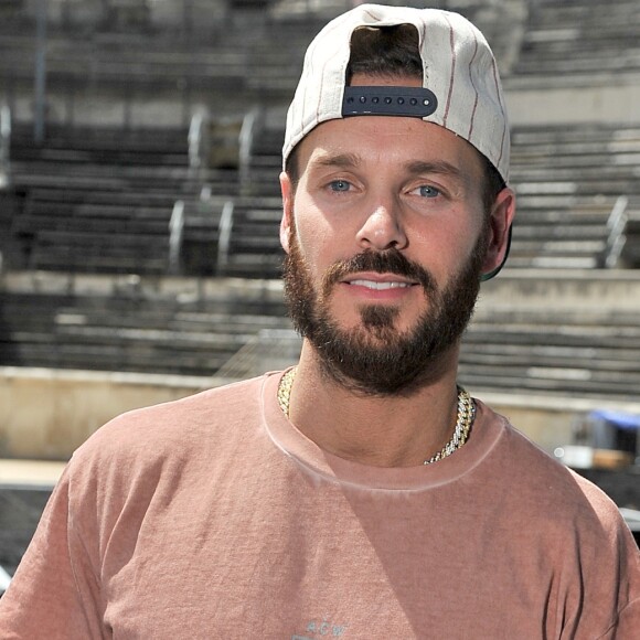 Exclusif - Matt Pokora (M Pokora) lors de l'enregistrement de l'émission "La Chanson de l'Année 2019" aux Arènes de Nîmes, le 16 mai 2019. © Guillaume Gaffiot/Bestimage
