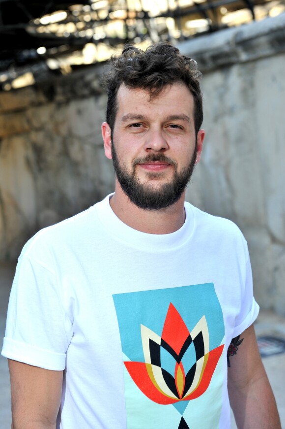 Exclusif - Claudio Capéo lors de l'enregistrement de l'émission "La Chanson de l'Année 2019" aux Arènes de Nîmes, le 16 mai 2019.  © Guillaume Gaffiot/Bestimage