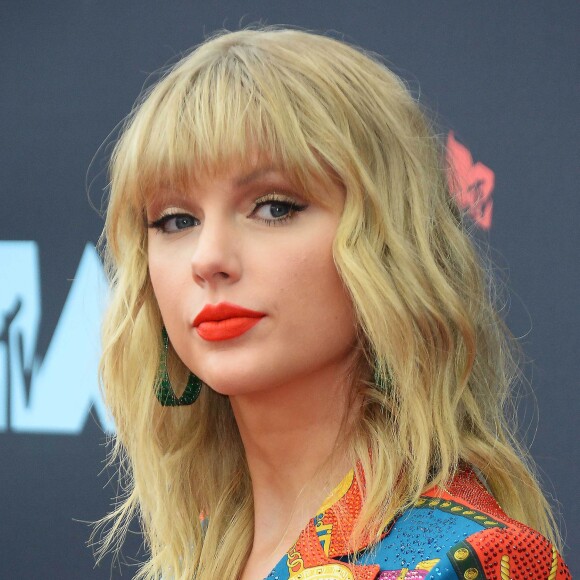 Taylor Swift au photocall des MTV video music awards au Prudential Center à Newark le 26 août 2019.