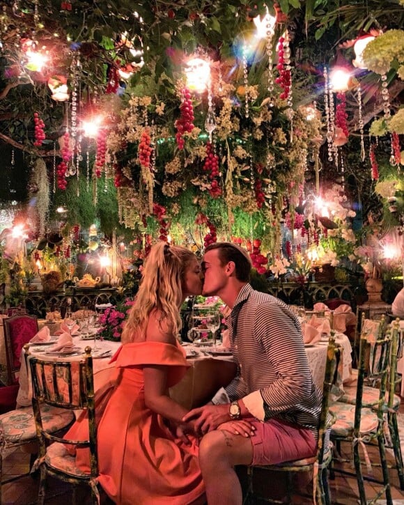Elsa Dasc et son fiancé Arthur, sur Instagram, le 27 juillet 2019