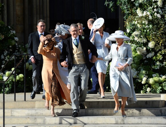 Arthur Goulding - Les invités arrivent au mariage de E. Goulding et C.Jopling en la cathédrale d'York, le 31 août 2019