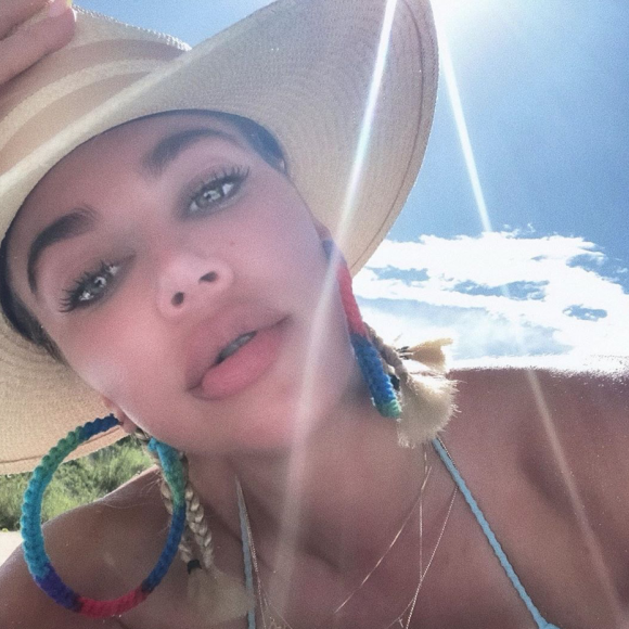 Khloé Kardashian. Août 2019.
