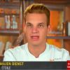 Maximilien Dienst en salle d'interview - "Top Chef 2017", M6, mercredi 22 février 2017