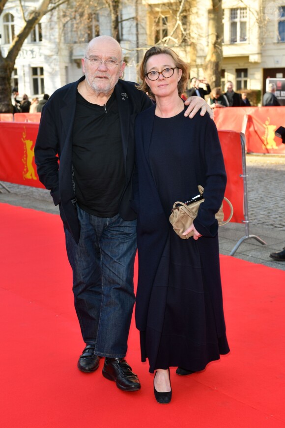 Peter Lindbergh et sa femme Petra Sedlaczek - Avant-première du film "Peter Lindbergh - Women Stories" suivie d'une soirée lors du 69e Festival International du Film de Berlin, le 15 février 2019.