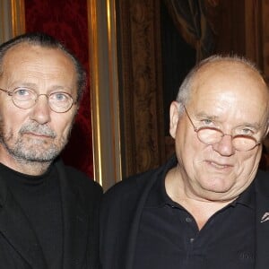Peter Lindbergh et Paolo Roversi - Cérémonie de remise de décorations au Palais de l'Elysée, le 14 mars 2012.