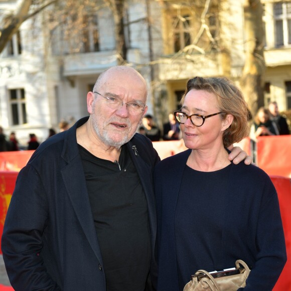 Peter Lindbergh et sa femme Petra Sedlaczek - Avant-première du film "Peter Lindbergh - Women Stories" suivie d'une soirée lors du 69e Festival International du Film de Berlin. Le 15 février 2019.