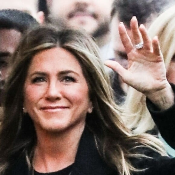 Jennifer Aniston arrive à l'émission Jimmy Kimmel Live! à Hollywood, le 5 décembre 2018