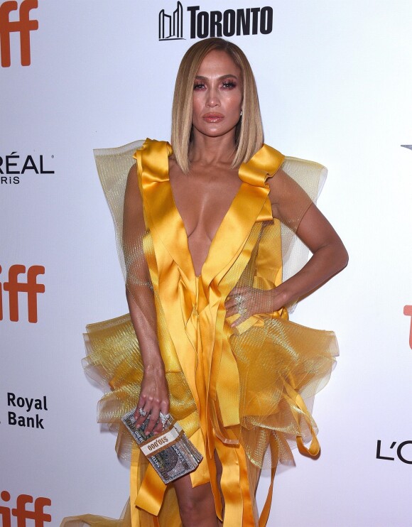 Jennifer Lopez - Tapis Rouge du film " Hustlers " lors du Festival International du Film de Toronto 2019 (TIFF), Toronto, le septembre 2019.