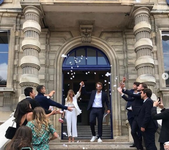 Lucas Pouille et Clémence Bertrand annoncent leur mariage sur Instagram le 8 septembre 2019. L'union civile a été célébrée en la mairie de Saint-Cloud, dans les Hauts-de-Seine.