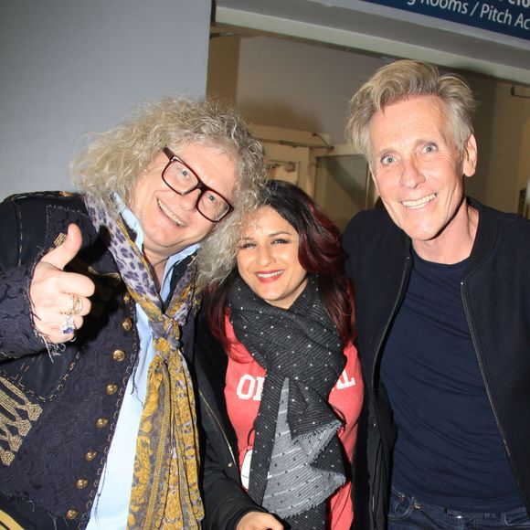 Exclusif - Pierre-Jean Chalençon, Larusso, Plastic Bertrand - People au concert "Stars 80 & Friends" au Stade de France à Saint-Denis le 19 mai 2019. © Philippe Baldini/Bestimage