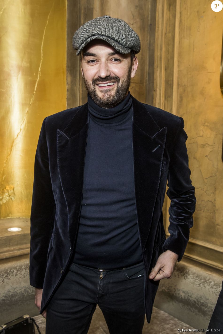 Cyril Lignac - Dîner pour la sortie du &quot;Numéro&quot; 200 au restaurant Rau à Paris le 31 janvier 2019. © Olivier Borde/Bestimage