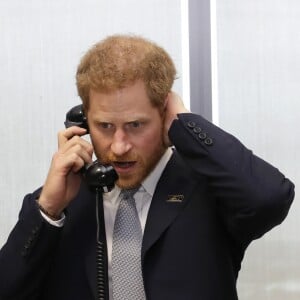 Le prince Harry, duc de Sussex, à la 15ème édition du "BGC Charity Day" au quartier d'affaires Canary Wharf à Londres, Royaume Uni, le 11 septembre 2019.