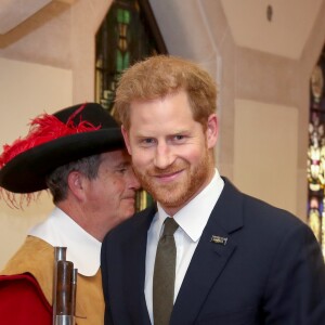 Le prince Harry, duc de Sussex, lors d'une cérémonie pour le 5ème anniversaire des Invictus Games à Londres le 10 septembre 2019.