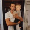 Hugo Philip avec son fils Marlon sur Instagram, le 5 septembre 2019