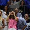 Xisca Perello et la famille de Rafael Nadal lors de la finale de l'US Open à New York le 8 septembre 2019. © Chryslene Caillaud/Panoramic/Bestimage