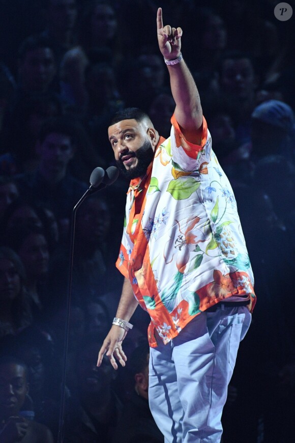 DJ Khaled - Les célébrités participent à la cérémonie des MTV Video Music Awards à Newark (New Jersey). Le 26 août 2019.
