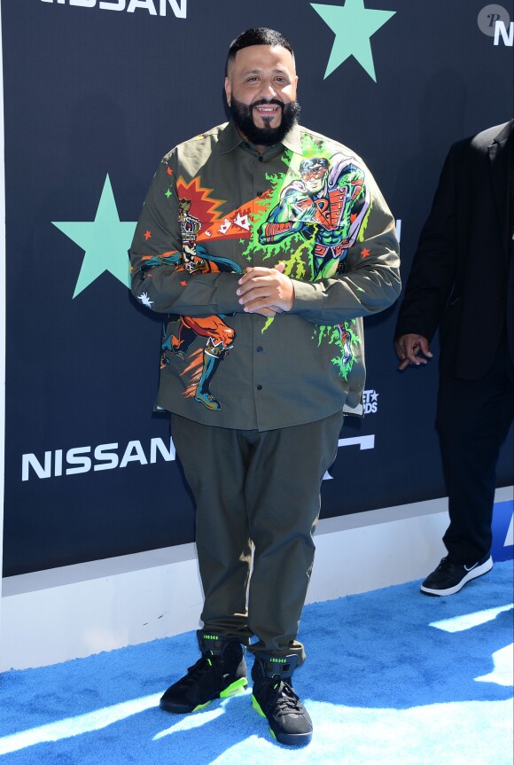 DJ Khaled au photocall de la 7ème cérémonie des "BET Awards" au Staples Center à Los Angeles, le 23 juin 2019.