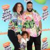 Nicole Tuck, Asahd Tuck Khaled, DJ Khaled au photocall des "Kids' Choices Awards 2019" à Los Angeles, le 23 mars 2019.